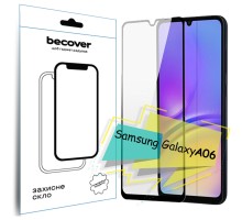 Скло захисне BeCover Samsung Galaxy A06 SM-A065 Black (713240)