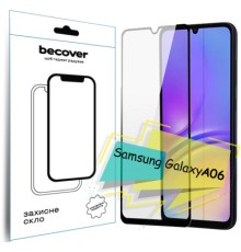 Скло захисне BeCover Samsung Galaxy A06 SM-A065 Black (713240)