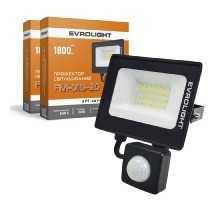 Прожектор EVROLIGHT FM-01D-20 20W 6400К