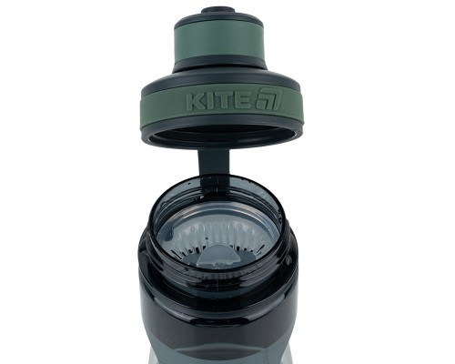 Поїльник-непроливайка Kite Naruto, 500 мл, сіра (NR25-397)