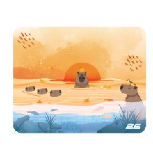 Килимок для мишки 2E Capybarra S Yellow (2E-PAD-S-CAPY-YELLOW)