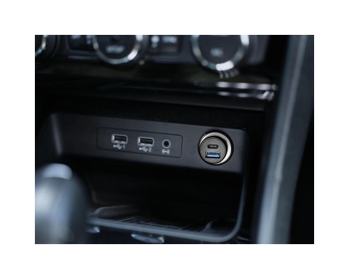 Зарядний пристрій Trust USB-C PD25W + USB QC12W 37W Black (25197_TRUST)