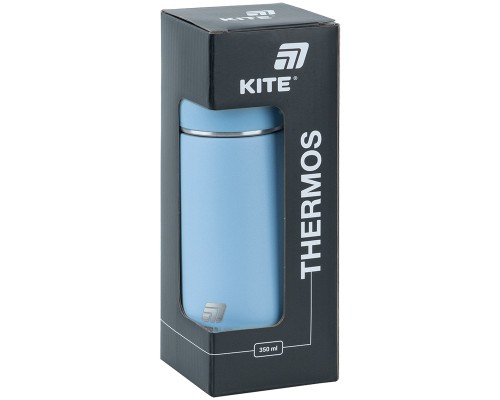 Термос Kite 350 мл блакитний (K25-1223-2)