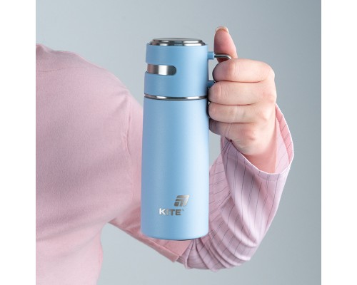 Термос Kite 350 мл блакитний (K25-1223-2)