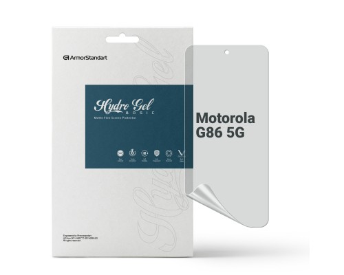 Плівка захисна Armorstandart Hydrogel Matte Motorola G86 5G (ARM86581)