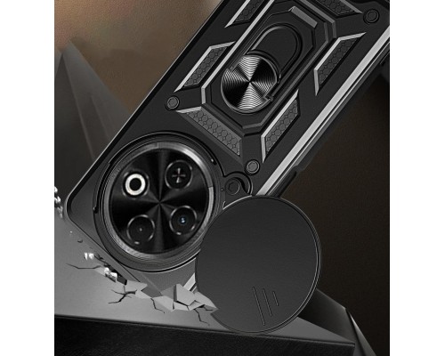 Чохол до мобільного телефона BeCover Military Tecno Spark 30 (KL6) Black (713541)