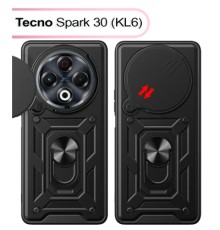 Чохол до мобільного телефона BeCover Military Tecno Spark 30 (KL6) Black (713541)