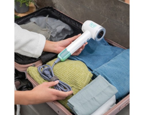 Фен для тварин Tauro Pro Line з технологією генерації негативних іонів з вилкою ЄС рожевий (TPL70273)