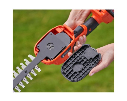 Кущоріз Black&Decker 18V, насадки - 20 см/8 мм, 10 см/18 мм (без АКБ та ЗП) (BCSS18B)