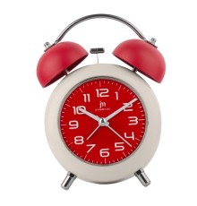 Настільний годинник Lowell будильник, червоний (JA7107R)