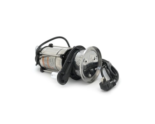 Заглибний насос Voltronic 550W, 220V, до 3 м³/год, підйом до 20 м, 25 мм, INOX, 355х205х185мм, 3,770 кг + перехідник (YT-P-550-20)