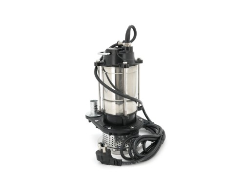 Заглибний насос Voltronic 550W, 220V, до 3 м³/год, підйом до 20 м, 25 мм, INOX, 355х205х185мм, 3,770 кг + перехідник (YT-P-550-20)