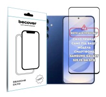 Скло захисне BeCover Samsung Galaxy S25 FE SM-S731 Black (714379)