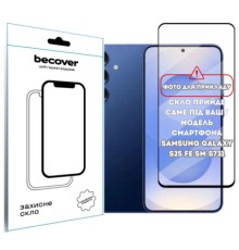 Скло захисне BeCover Samsung Galaxy S25 FE SM-S731 Black (714379)