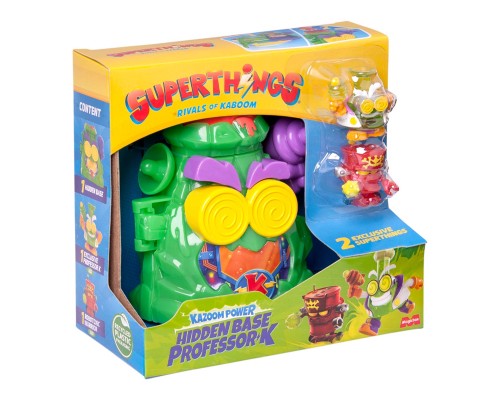 Ігровий набір SuperThings серії Kazoom Power - Прихована база Професора К (PSTSP112IN250)