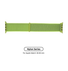 Ремінець до смарт-годинника Armorstandart Nylon Band для Apple Watch 42 (Series 11-10)/41/40/38 Light Green (ARM57849)