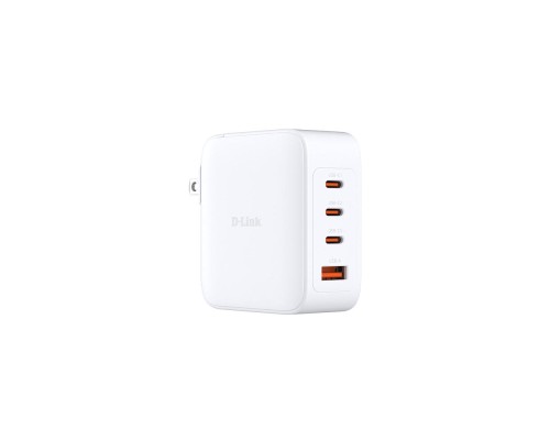 Зарядний пристрій D-Link 3xUSB-C + 1xUSB PD140W GaN white (DCF-141)