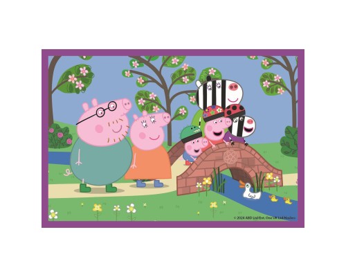 Кубики Clementoni пазл Peppa Pig, 6 елементів (40659)