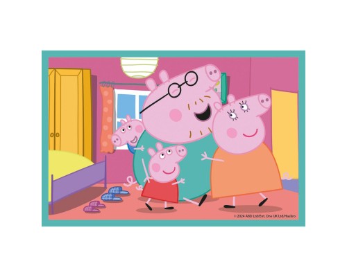 Кубики Clementoni пазл Peppa Pig, 6 елементів (40659)