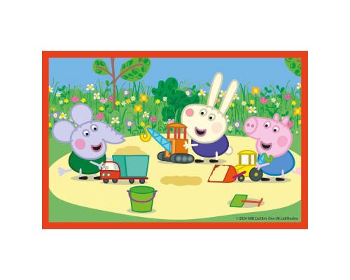Кубики Clementoni пазл Peppa Pig, 6 елементів (40659)