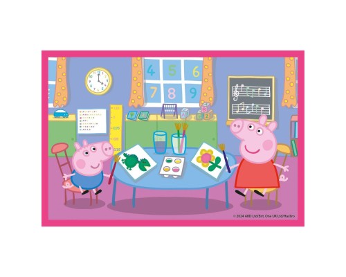 Кубики Clementoni пазл Peppa Pig, 6 елементів (40659)