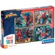 Пазл Clementoni 4 в 1 Spider-Man, 12,16,20 та 24 елементи (21515)