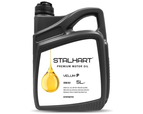 Моторна олива STALHART VELUM P 5W-30 5л (745274)