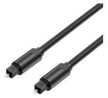 Кабель мультимедійний Optical Fiber Audio Cable 3M Black VENTION (BAEBI)