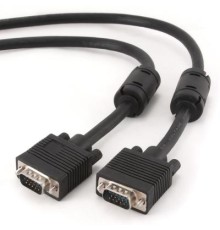Кабель мультимедійний VGA 3.0m Cablexpert (CC-PPVGA-10-B)