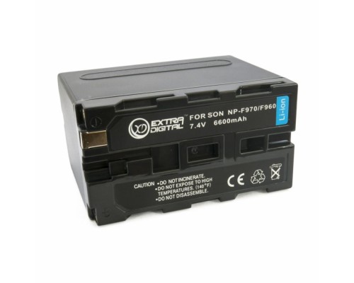 Акумулятор до фото/відео Extradigital Sony NP-F970 (BDS2652) 