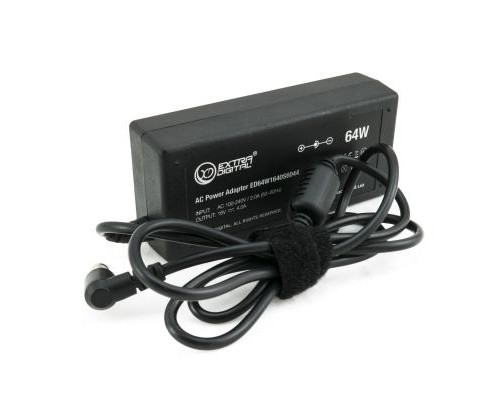 Блок живлення до ноутбуку Extradigital Sony 16V, 4A, 64W (6.0x4.4) (PSS3844) Блок живлення до ноутбуку Extradigital Sony 16V, 4A, 64W (6.0x4.4) (PSS3844)