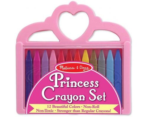 Набір для творчості Melissa&Doug Мелки полимерные Принцесса 12 цветов (MD4155)