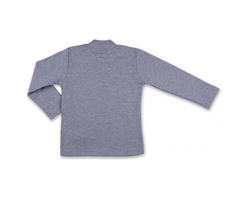 Кофта дитяча Lovetti водолазка сіра меланжева (1011-104-gray)