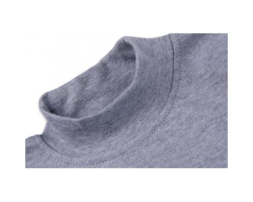 Кофта дитяча Lovetti водолазка сіра меланжева (1011-104-gray)