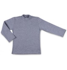 Кофта дитяча Lovetti водолазка сіра меланжева (1011-104-gray)