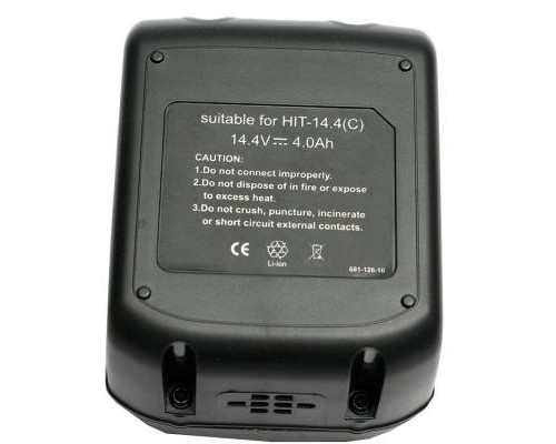 Акумулятор до електроінструменту PowerPlant для HITACHI GD-HIT-14.4(C) 14.4V 4Ah LiIon (DV00PT0013)