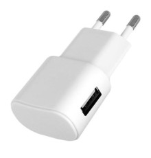 Зарядний пристрій Florence USB, 1.0A + cable Lightning white (FW-1U010W-L)