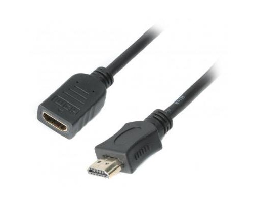 Кабель мультимедійний HDMI male to female 0.5m Cablexpert (CC-HDMI4X-0.5M) Кабель мультимедійний HDMI male to female 0.5m Cablexpert (CC-HDMI4X-0.5M)