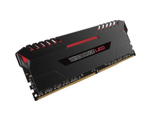Модуль пам'яті для комп'ютера DDR4 16GB (2x8GB) 3000 MHz Vengeance LED Red Corsair (CMU16GX4M2C3000C15R)
