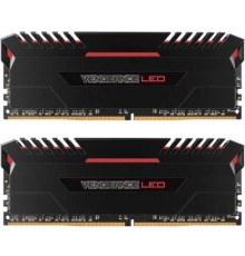 Модуль пам'яті для комп'ютера DDR4 16GB (2x8GB) 3000 MHz Vengeance LED Red Corsair (CMU16GX4M2C3000C15R)