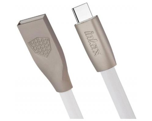Дата кабель USB 2.0 AM to Type-C 1.0m CK-19 White Inkax (F_72192)