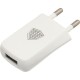 Зарядний пристрій Inkax CD-07 1USB 1A White (F_62256)