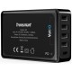 Зарядний пристрій Tronsmart U5P 60W USB PD Desktop Charger with VoltiQ Black (232389)