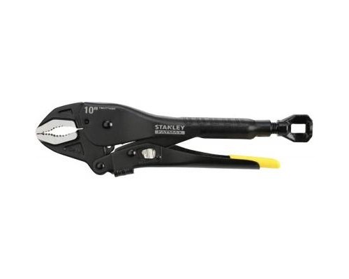 Кліщі Stanley з фіксацієй (пинци) вигнуті губки 240 мм посилені FatMax (FMHT0-74886)