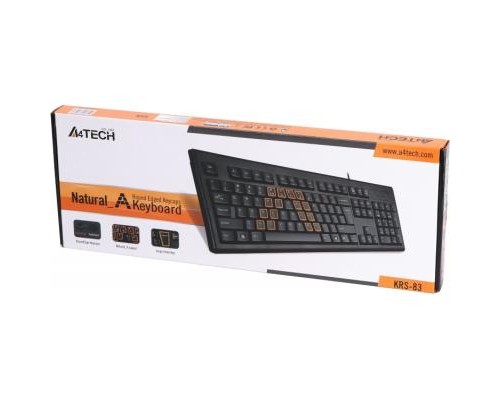 Клавіатура A4Tech KRS-83 PS/2 Black