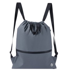 Рюкзак туристичний Xiaomi RunMi 90 Points Lightweight Urban Drawstring Backpack Dark G (6972125146151)