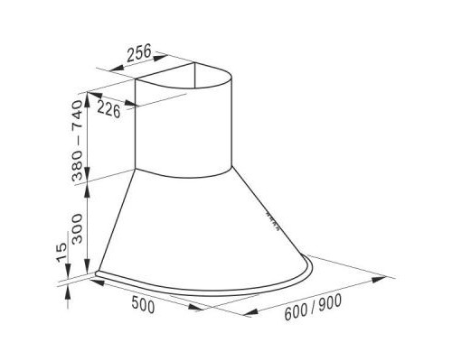 Витяжка кухонна Kaiser A9423BEECO