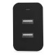 Зарядний пристрій ColorWay 2USB AUTO_ID 4.8A (24W) black (CW-CHS016-BK)