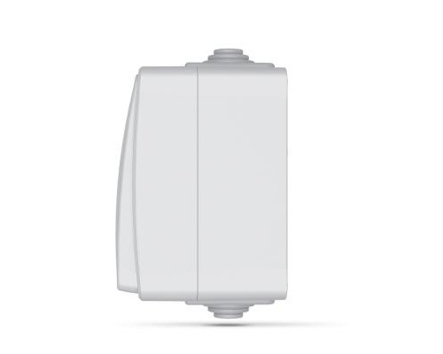 Перемикач Videx BINERA IP65 зовнішній 1кл прохідний (BINERA IP65 наружный 1кл проходной)