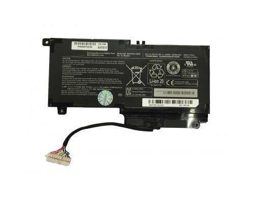 Акумулятор до ноутбука Toshiba PA5107U, 43Wh (2838mAh), 4cell, 14.4V, Li-ion (A47539) 